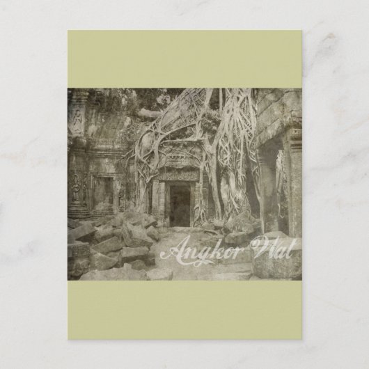 Angkor Wat Briefkaart (Voorkant)