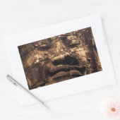 Angkor Wat Buddha Rectangle Sticker (Envelop)