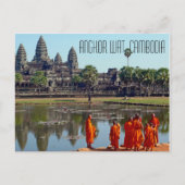 Angkor Wat Cambodia Briefkaart (Voorkant)