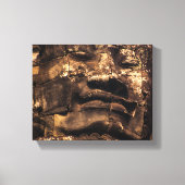 Angkor Wat Cambodia Buddha Totem - Canvas Wall Art (Voorkant)