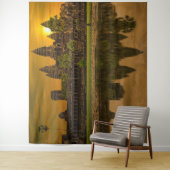 Angkor Wat Cambodia Khmer Temple Wandkleed (In situ)