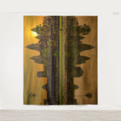 Angkor Wat Cambodia Khmer Temple Wandkleed (Voorkant)