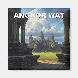 Angkor Wat Cambodia Magneet