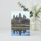 Angkor Wat Cambodia Temple Travel Photography Briefkaart (Staand voorkant)