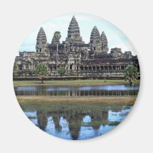 Angkor Wat Cambodia Temple Travel Photography Magneet