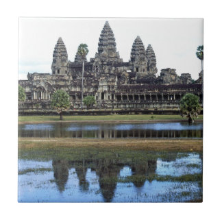 Angkor Wat Cambodia Temple Travel Photography Tegeltje