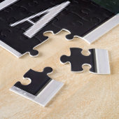 Angkor Wat Cambodia Vintage Travel Poster Legpuzzel (Zijkant)