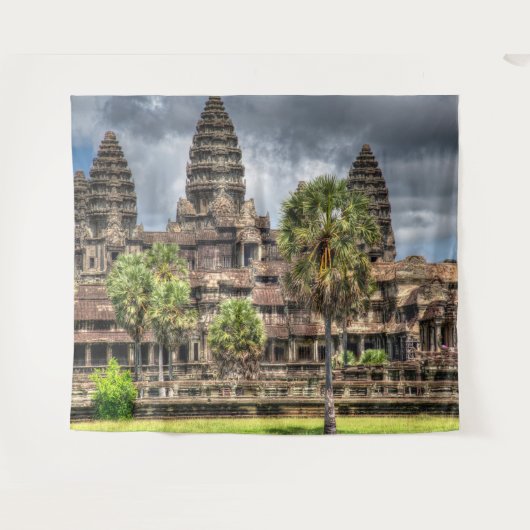 Angkor Wat Cambodia Wandkleed (Voorkant (horizontaal))