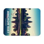 Angkor Wat Cambodja bij zonsopgang Magneet (Horizontaal)