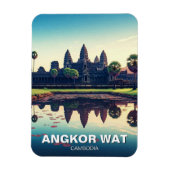 Angkor Wat Cambodja bij zonsopgang Magneet (Verticaal)