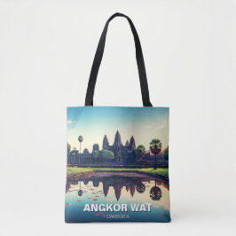 Angkor Wat Cambodja bij zonsopgang Tote Bag
