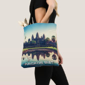 Angkor Wat Cambodja bij zonsopgang Tote Bag (Dichtbij)