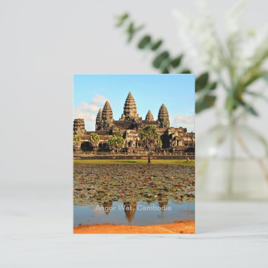 Angkor Wat, Cambodja Briefkaart (Staand voorkant)