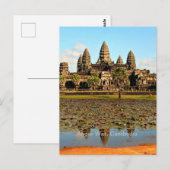 Angkor Wat, Cambodja Briefkaart (Voorkant / Achterkant)
