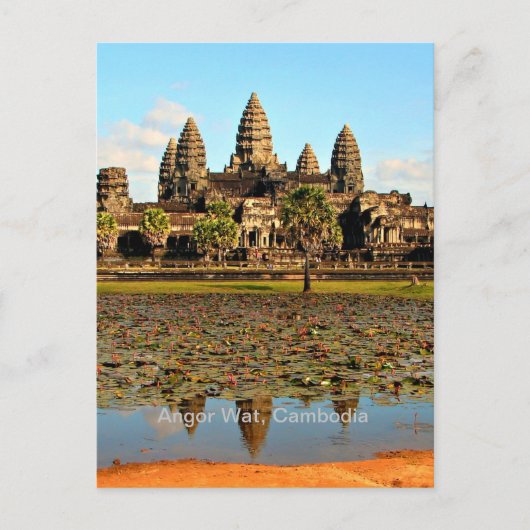 Angkor Wat, Cambodja Briefkaart (Voorkant)
