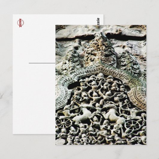 Angkor Wat, Cambodja Briefkaart (Voorkant / Achterkant)