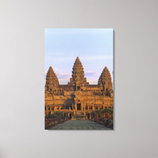 Angkor Wat, Cambodja Canvas Afdruk (Voorkant)