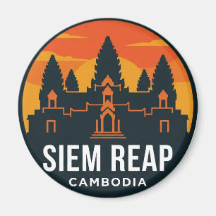 Angkor Wat Cambodja Magneet