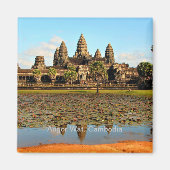Angkor Wat, Cambodja Magneet (Voorkant)