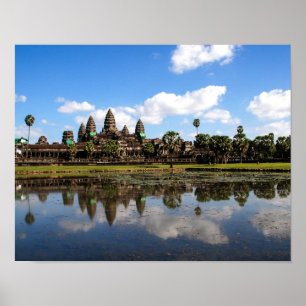 Angkor Wat, Cambodja - Poster
