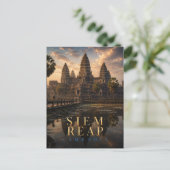 Angkor Wat Cambodja REALMS Briefkaart (Staand voorkant)