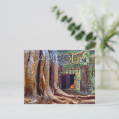 Angkor Wat, Cambodja Reisansichtkaart Briefkaart (Staand voorkant)