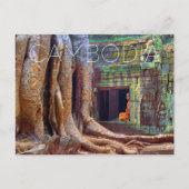 Angkor Wat, Cambodja Reisansichtkaart Briefkaart (Voorkant)