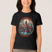 Angkor Wat, Cambodja Tri-Blend Shirt (Voorkant)