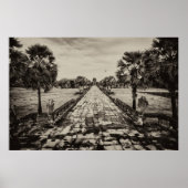 Angkor Wat Causeway Poster (Voorkant)