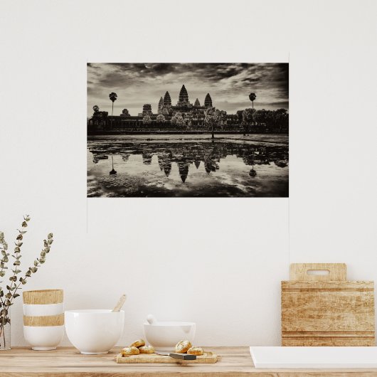 Angkor Wat II Poster (Keuken)