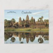 Angkor Wat in Angkor Siem Riep Cambodja Briefkaart (Voorkant)