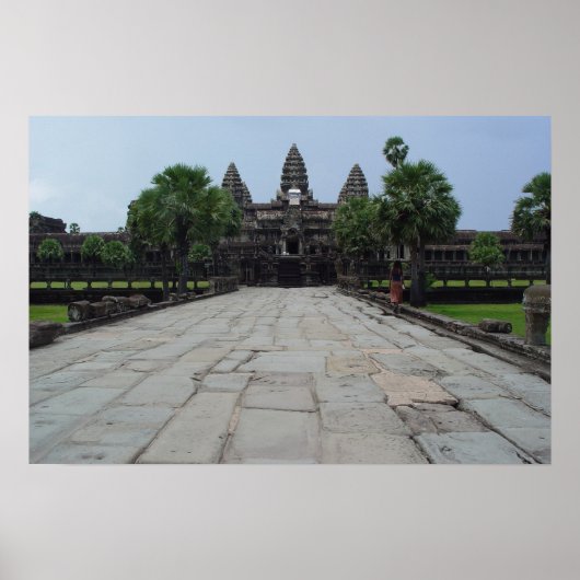 Angkor Wat in Siem Reap, Cambodja Poster (Voorkant)