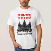 Angkor Wat - Khmer Pride2 T-shirt (Voorkant)