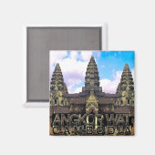 Angkor Wat Magneet (Voorkant / Achterkant)
