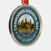 Angkor Wat Metalen Ornament (Rechts)