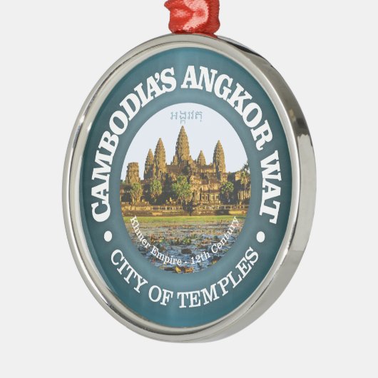Angkor Wat Metalen Ornament (Links)