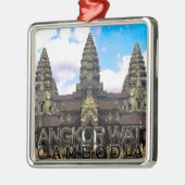 Angkor Wat Metalen Ornament (Links)