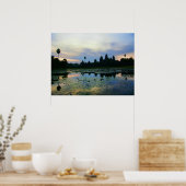 Angkor Wat Morning, Cambodjaans Poster (Keuken)