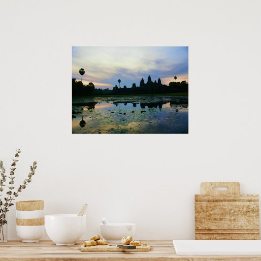 Angkor Wat Morning, Cambodjaans Poster (Keuken)