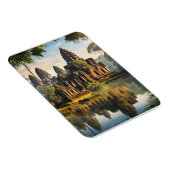 Angkor Wat, oude Khmer tempel Magneet (Rechterzijde)