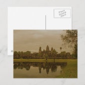 Angkor Wat Reflecties Briefkaart (Voorkant / Achterkant)