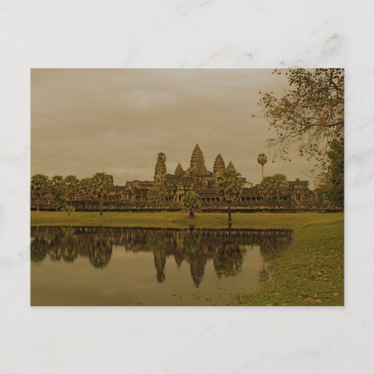 Angkor Wat Reflecties Briefkaart (Voorkant)