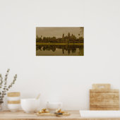 Angkor Wat Reflecties Poster (Keuken)