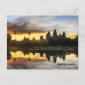 Angkor Wat Reflection Briefkaart (Voorkant)