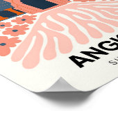 Angkor Wat Siem Reap Cambodja reizen bloemenkunst Poster (Hoek)