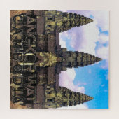Angkor Wat Square Puzzle Legpuzzel (Horizontaal)