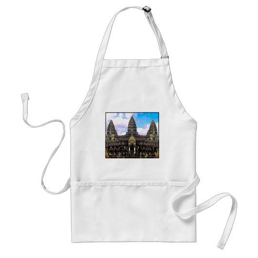 Angkor Wat Standaard Schort (Voorkant)