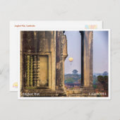 Angkor Wat Sunrise Balloon – Postcard Feestdagenkaart (Voorkant / Achterkant)