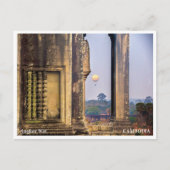 Angkor Wat Sunrise Balloon – Postcard Feestdagenkaart (Voorkant)