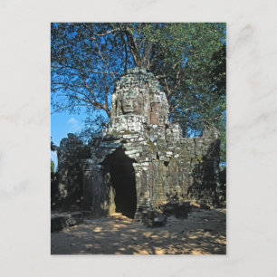 Angkor wat, Ta som tempel - Cambodja, Azië Briefkaart